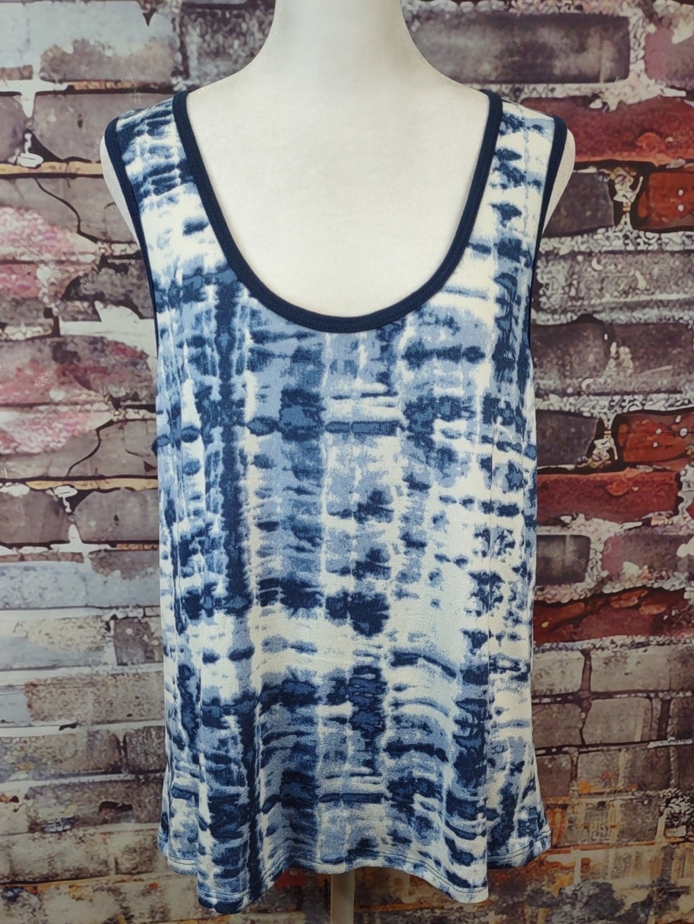 Lucky Brand Tie-Dye Sweater Knit Tank
